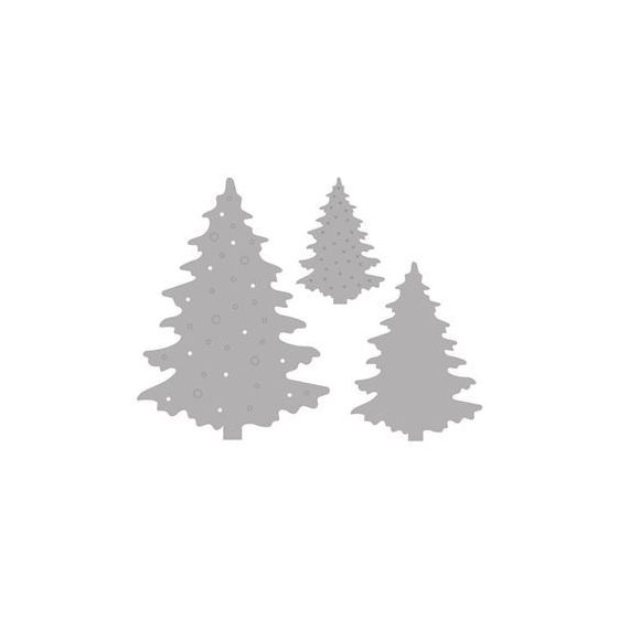 MATRICES DE DECOUPE SAPINS - 3 PIECES - RAYHER