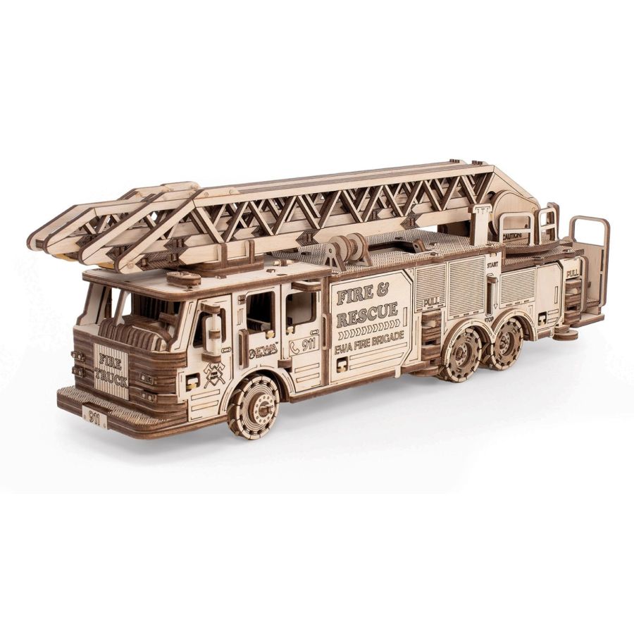 Maquette 3D  Camion De Pompier
