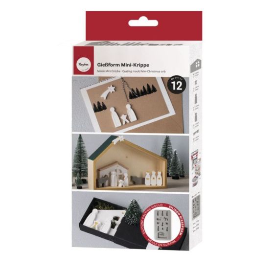 MOULE EN SILICONE MINI CRECHE RAYHER