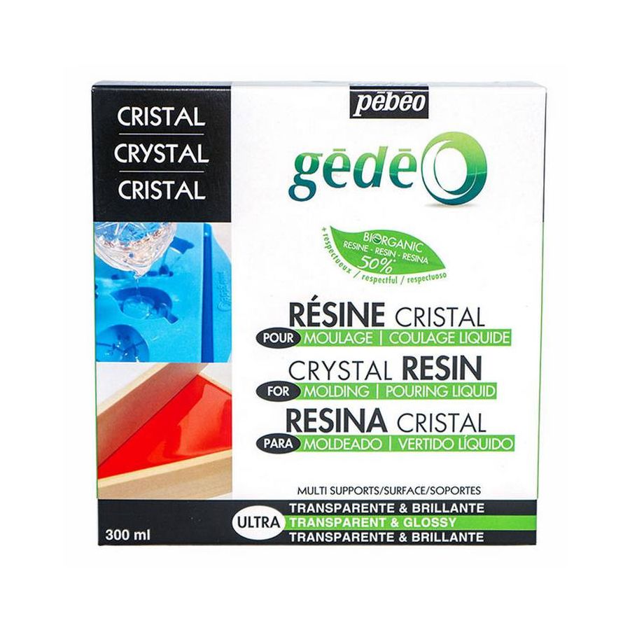 KIT RESINE CRISTAL BIO 300ML KIT RESINE CRISTAL BIO 300ML