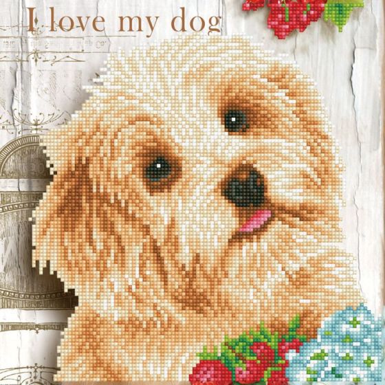 DIAMOND DOTZ : I LOVE MY DOG