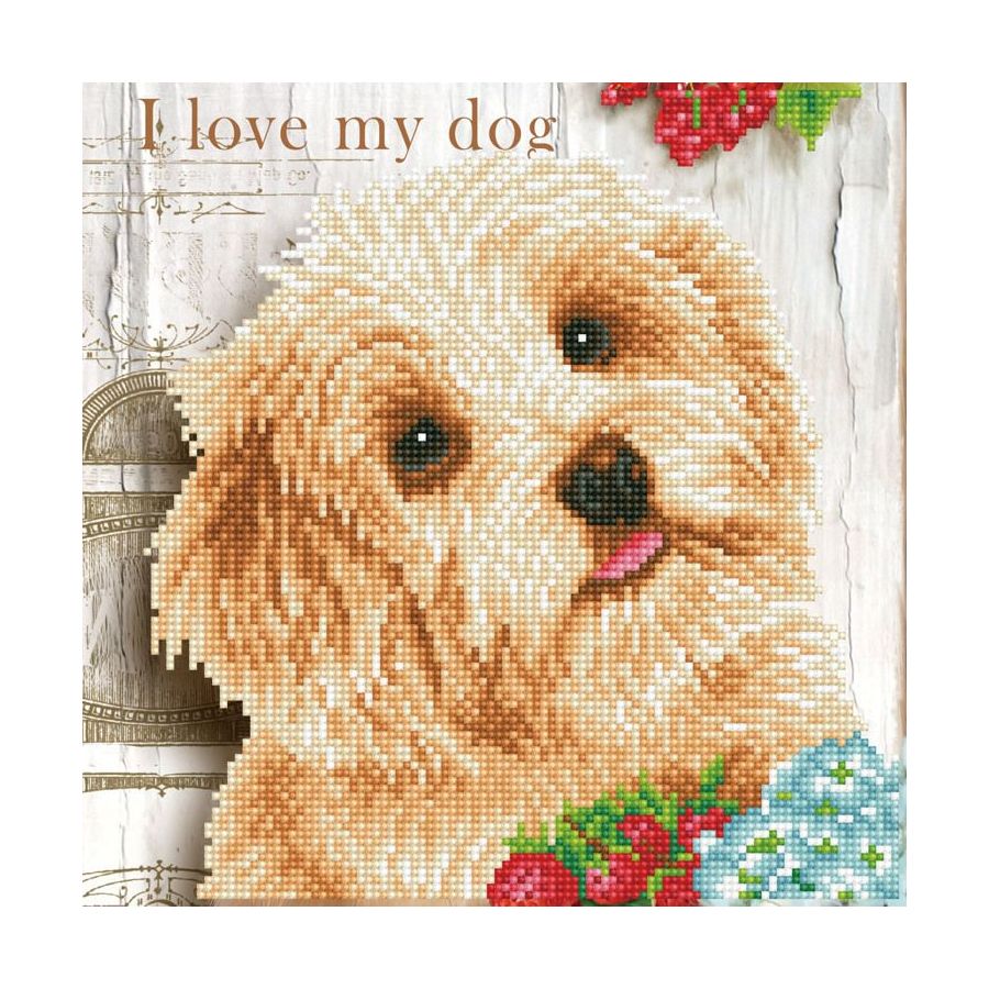 DIAMOND DOTZ : I LOVE MY DOG
