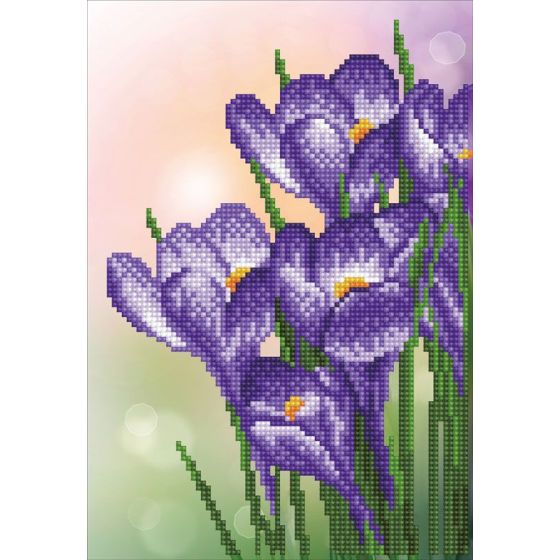 DIAMOND DOTZ - CROCUS DE PRINTEMPS