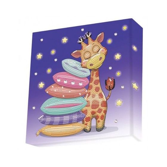 DIAMOND DOTZ : GIRAFE ENSOMEILLEE