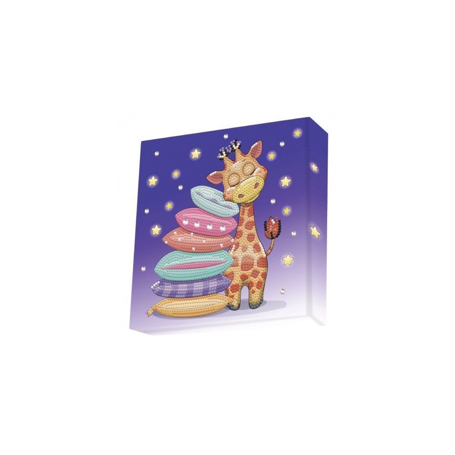 DIAMOND DOTZ : GIRAFE ENSOMEILLEE