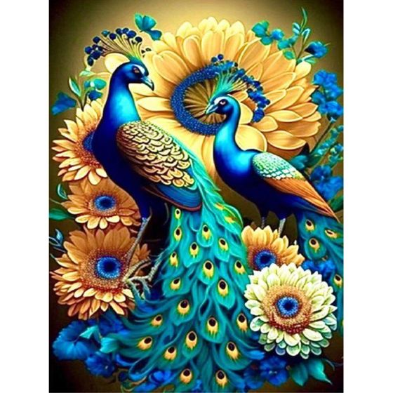 KIT DIAMOND PAINTING - PAONS 30X40 CM