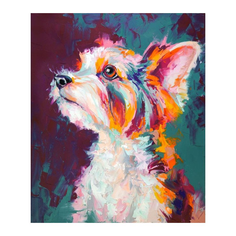 KIT DIAMOND PAINTING - YORKSHIRE 30X30 CM