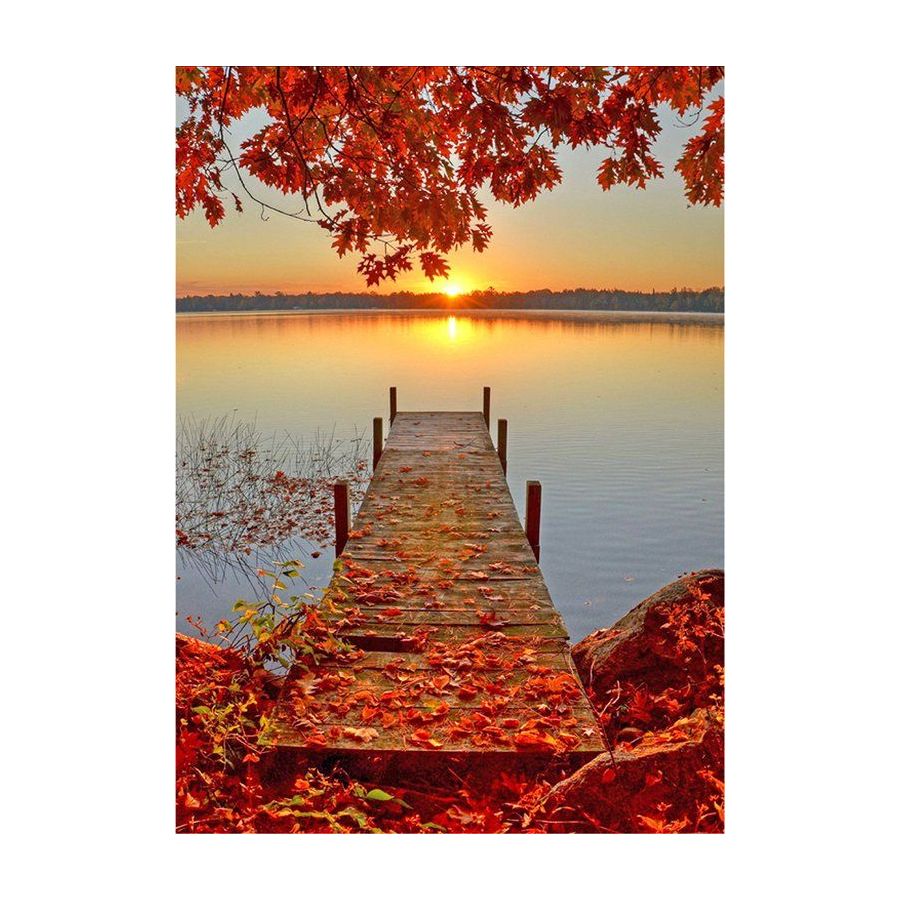 KIT DIAMOND PAINTING - COUCHE DE SOLEIL 30X40 CM