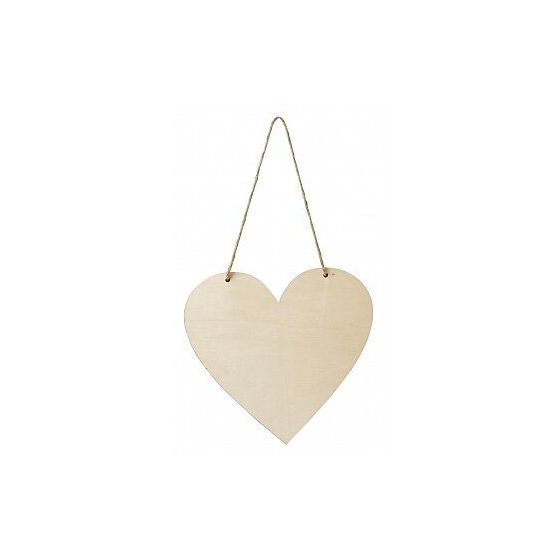 COEUR A SUSPRENDRE EN BOIS...