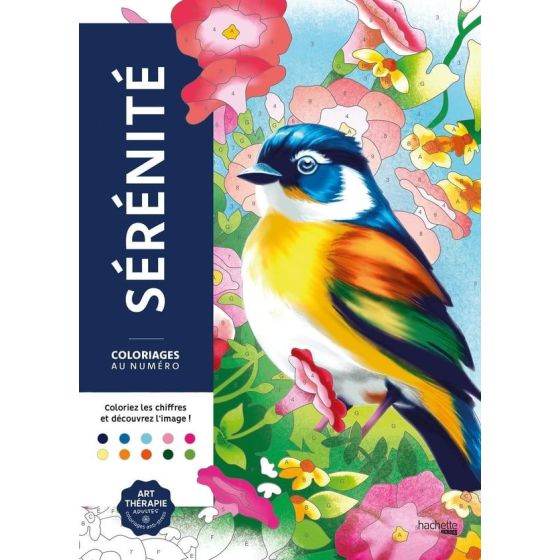 COLORIAGE AU NUMERO : SERENITE