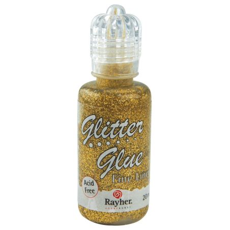 COLLE PAILLETEE METAL 20ML - OR IM#1913