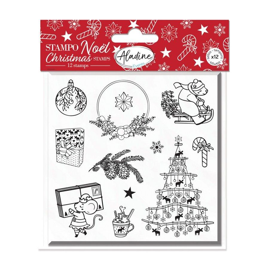 STAMPO MOTIFS NOEL - ALADINE