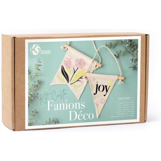 KIT CUSTO FANIONS DECO - GRAINE CREATIVE