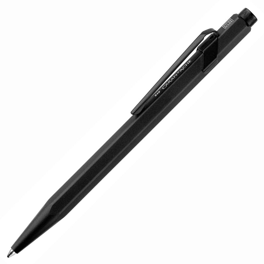 Set Stylo A Bille Et Porte-Mines 849 Black - Caran D'Ache