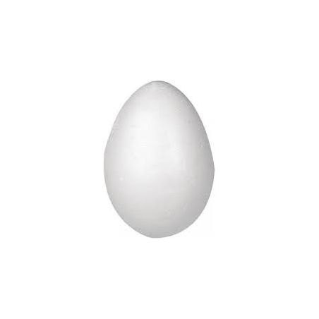 OEUF POLYSTYRENE 12CM IM#1976