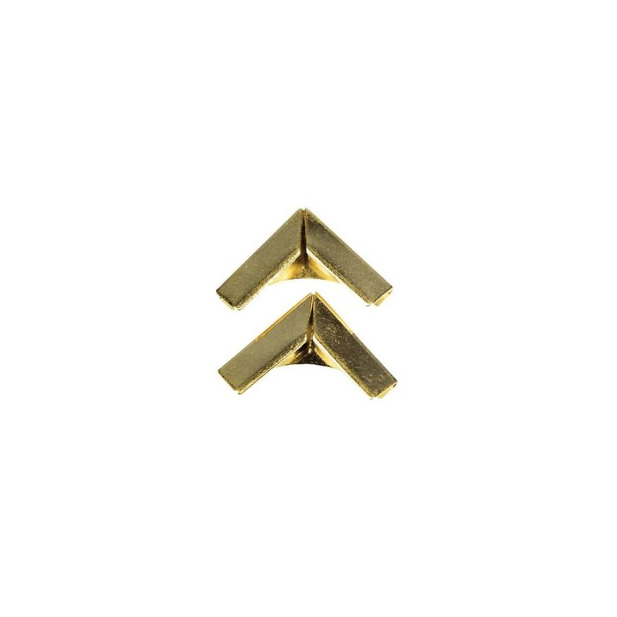 4 COINS EN METAL POUR LIVRES OR IM#1989 4 COINS EN METAL POUR LIVRES OR IM#1989