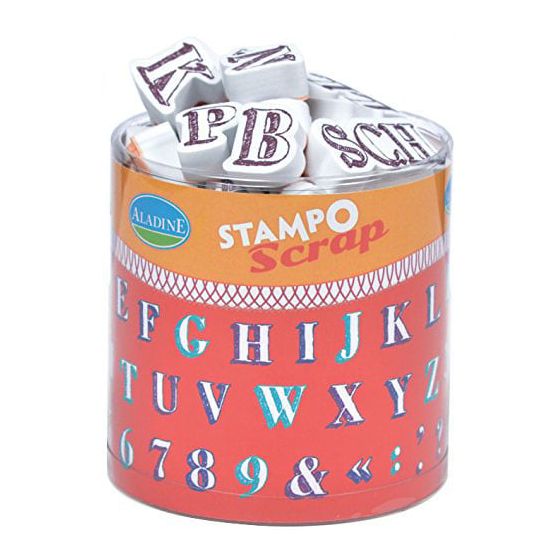TAMPONS CREATIVE STAMP - ALPHABET CRAYONNÉ
