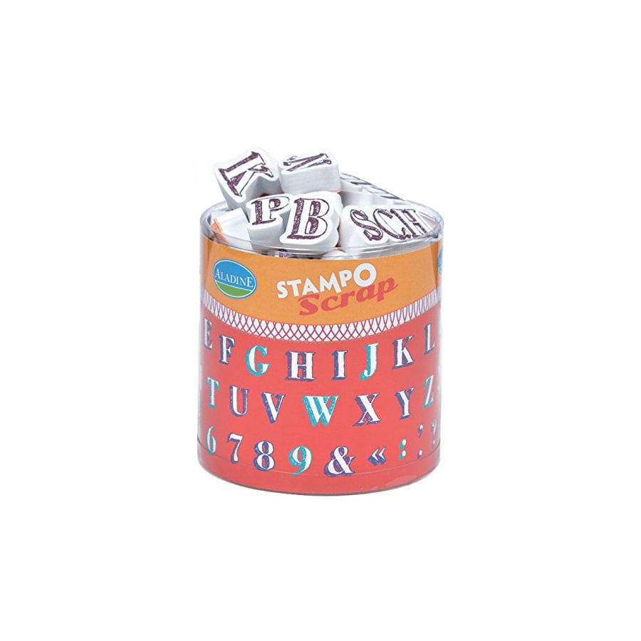 TAMPONS CREATIVE STAMP - ALPHABET CRAYONNÉ