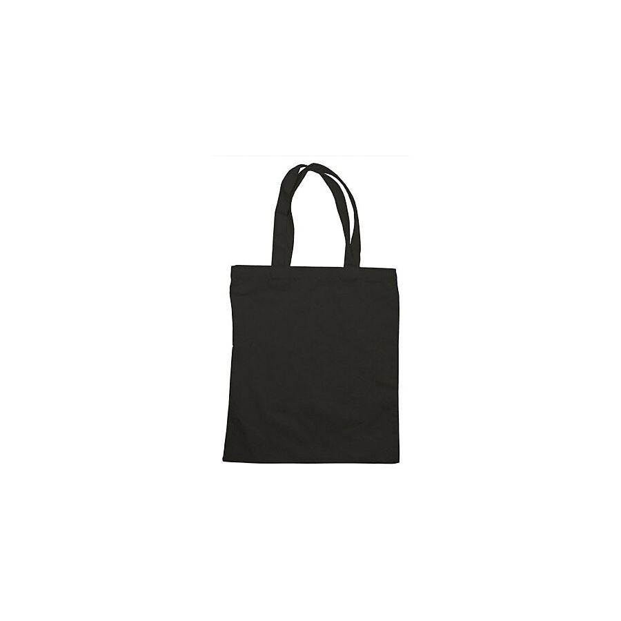 SAC EN TISSU NOIR 39 X 34 CM PERSONNALISABLE
