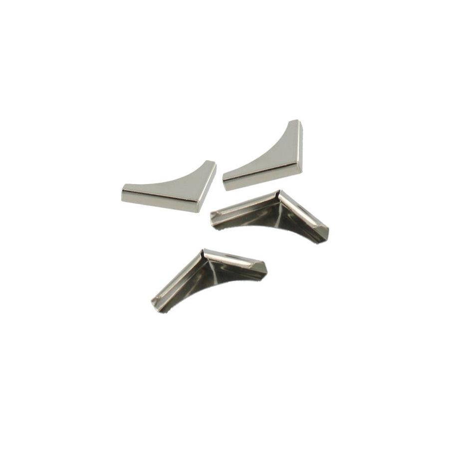 4 COINS EN METAL POUR LIVRES ARGENT IM#1992 4 COINS EN METAL POUR LIVRES ARGENT IM#1992