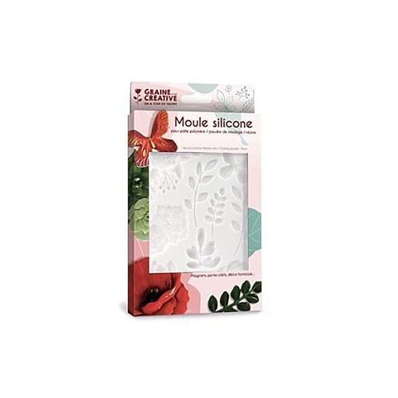 MOULE EN SILICONE FLORAL
