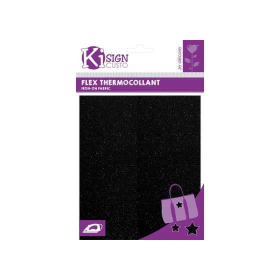 Flex thermocollant pailletté 15X20cm