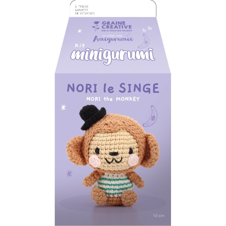 Kit minigurumi - Nori le singe