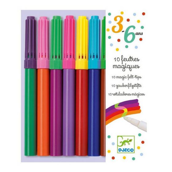 Set 10 feutres magiques - Djeco