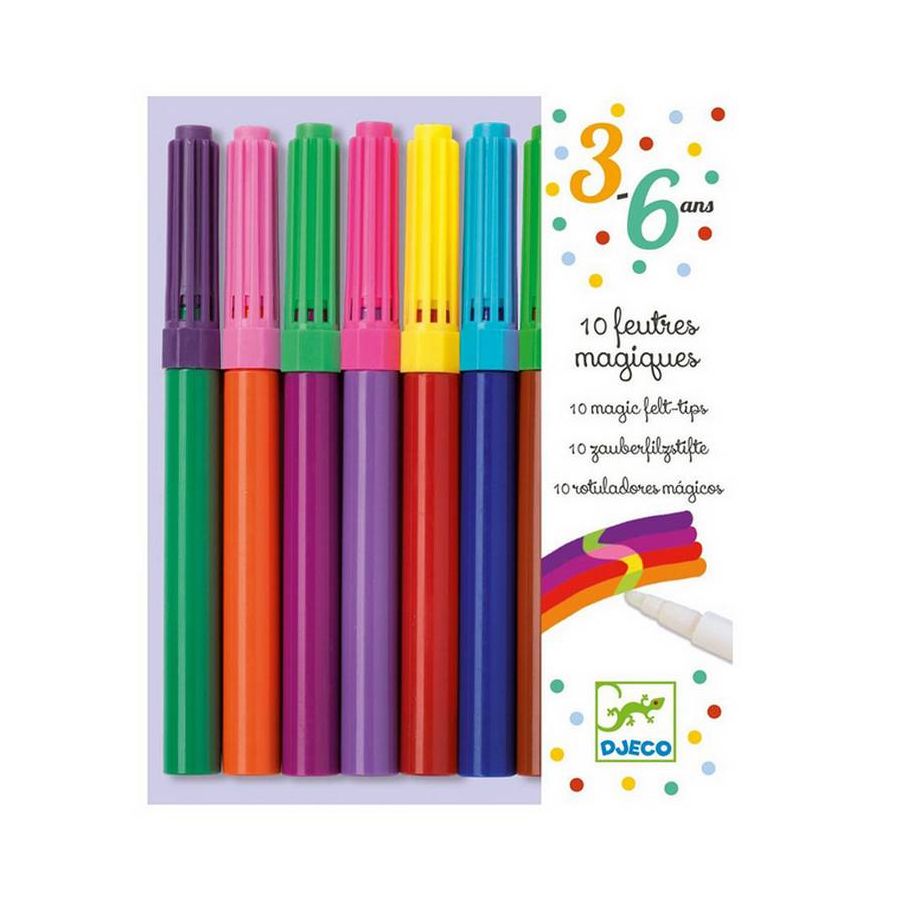 Set 10 feutres magiques - Djeco