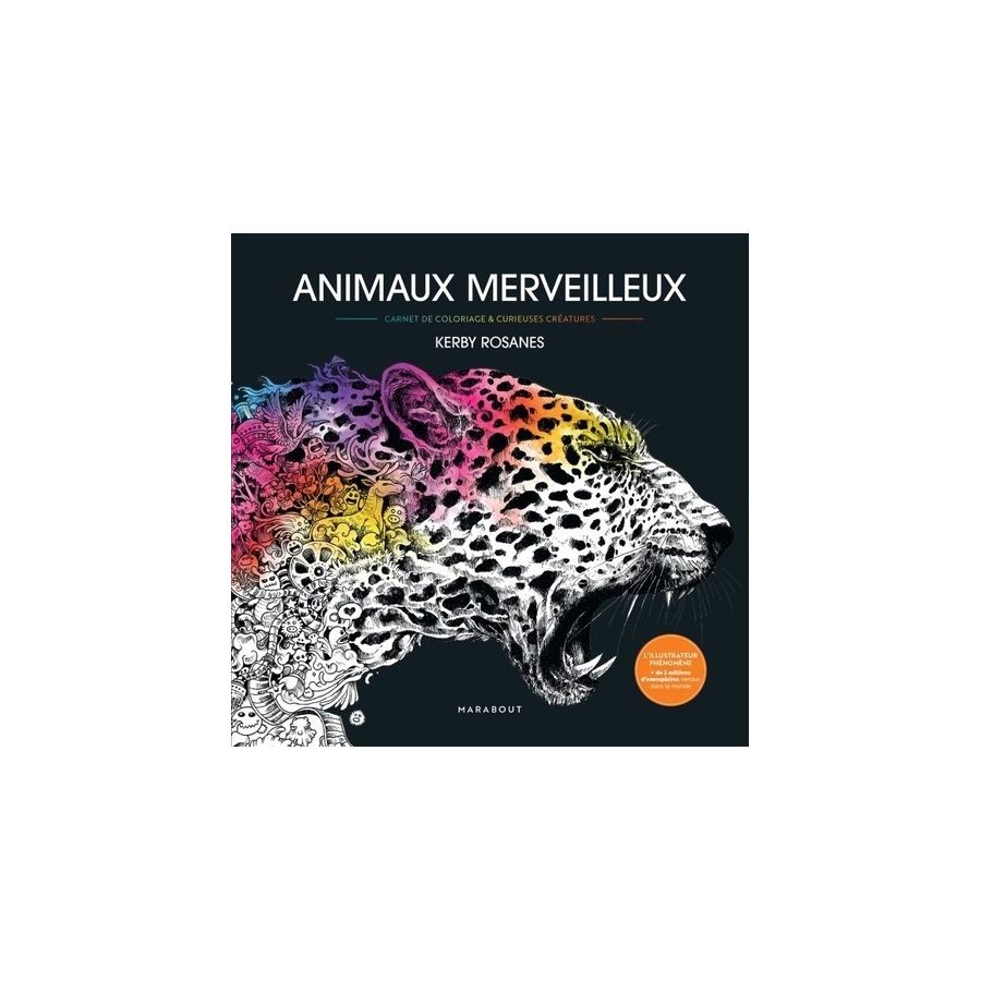 Livre de coloriages - Animaux merveilleux Livre de coloriages - Animaux merveilleux