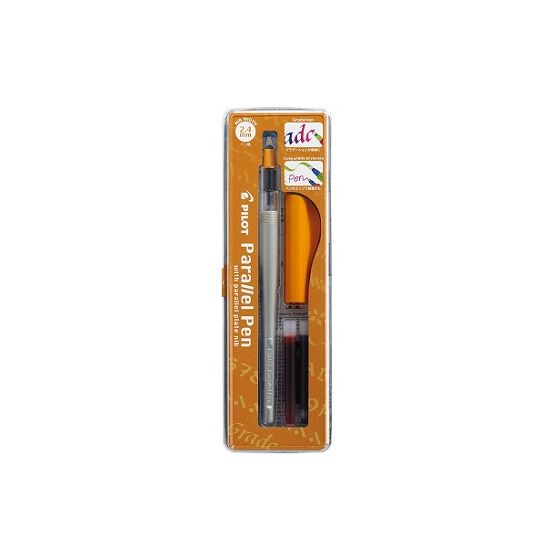 Coffret parallel pen orange - plume de 2.4mm - Pilot