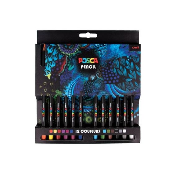 Boite 12 crayons pencil - Posca