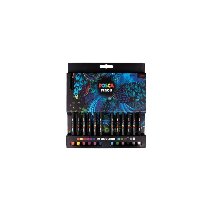 Boite 12 crayons pencil - Posca