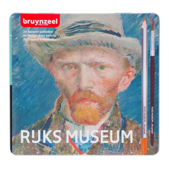 Boite de 24 crayons aquarellables Rijks Museum - Bruynzeel