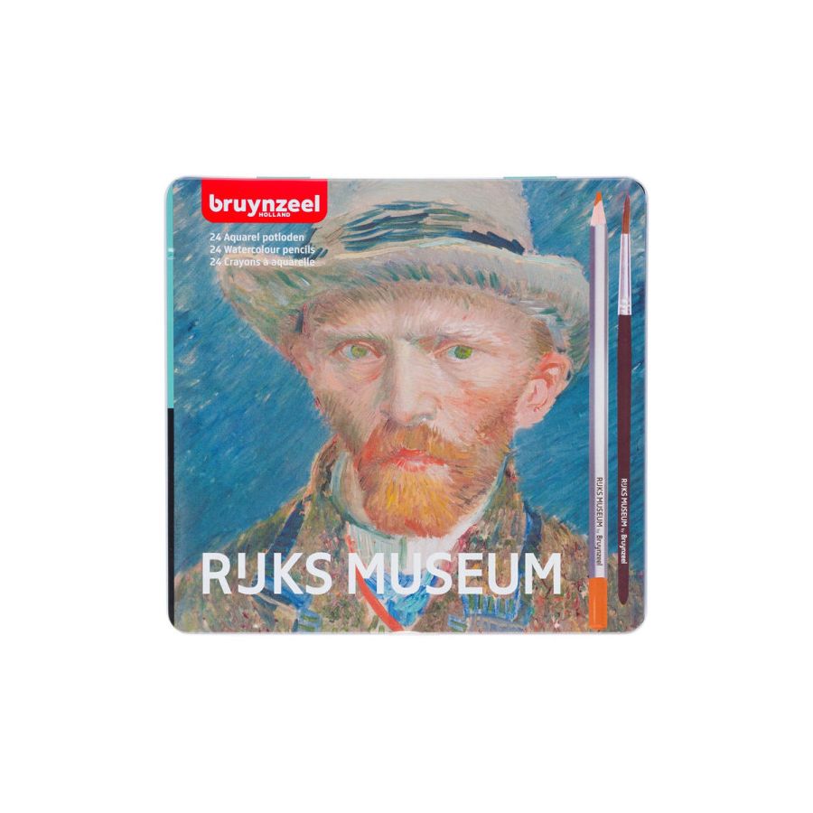 Boite de 24 crayons aquarellables Rijks Museum - Bruynzeel