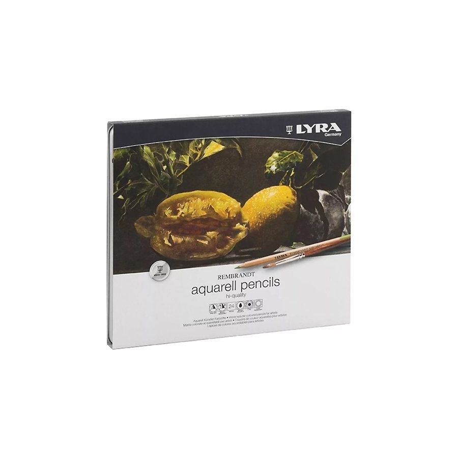 Set 24 crayons de couleur aquarelles - Rembrandt Set 24 crayons de couleur aquarelles - Rembrandt