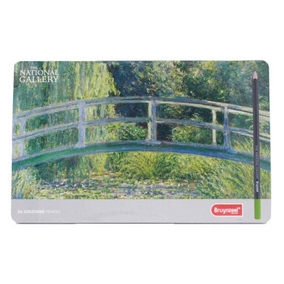 Boite 36 crayons de couleur The National Gallery - Bruynzeel
