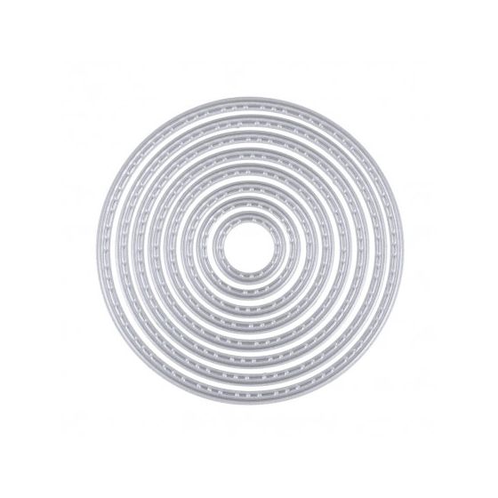 Gabarit à découper cercle couture