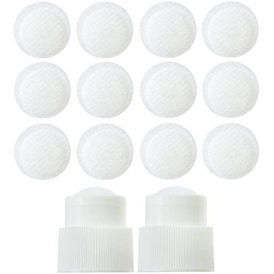 Pack 2 bouchons et 12 éponges de rechange pour Squeeze Acrylic