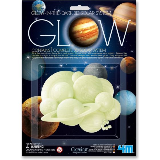 4M Pack phosphorescent : Système solaire