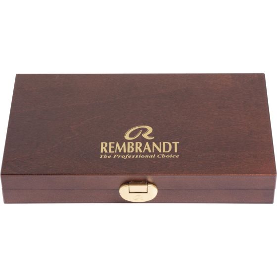 Coffret bois 24 godets aquarelle Extra-Fine + accessoires
