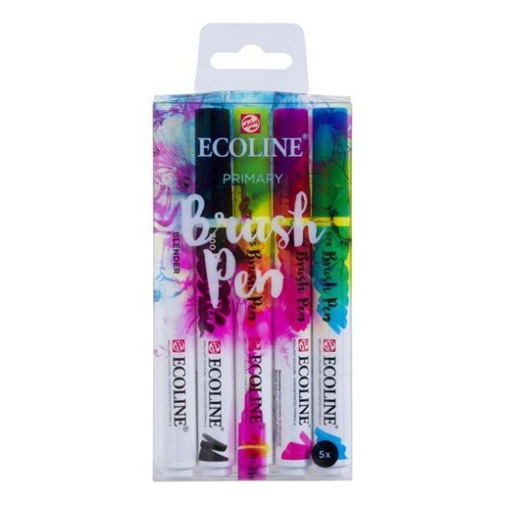 Set 5 brush primaire - Ecoline