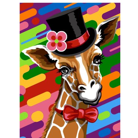 Girafe Haut de Forme 40x50 153-1450  