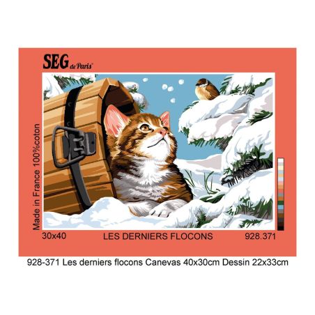 Les derniers flocons 30x40 928.371 