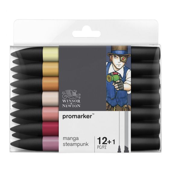 Set 12+1 Promarker - Steampunk