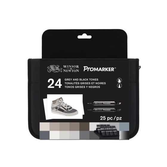 SET 24 PROMARKER - GRIS NOIR IM#2266