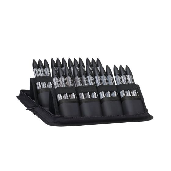 Set 24 Promarker - Gris Noir