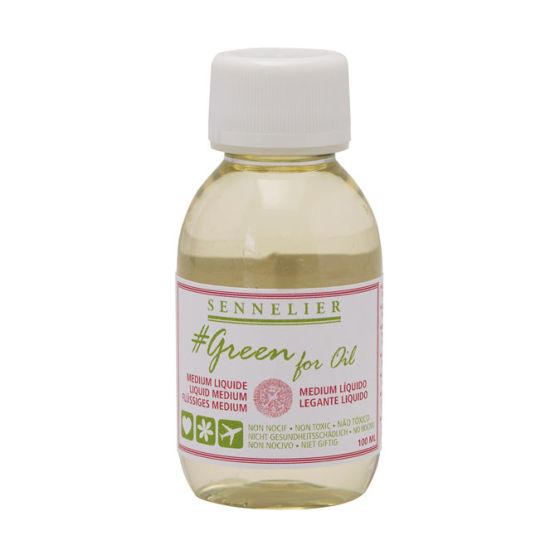 MEDIUM LIQUIDE 100ML - GREEN FOR OIL IM#2099
