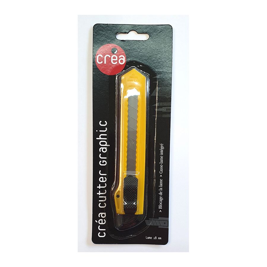 CUTTER PLASTIQUE LAME 18MM