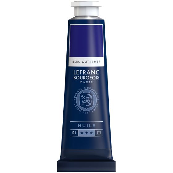 Huile Fine Lefranc-Bourgeois 40ml Couleur:BLEU OUTREMER